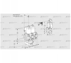 VCD3E50R/40R05D-25NWL/PPZS/PPPP (88107490) Регулятор давления Kromschroder