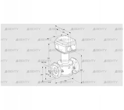 RV 100/OF02W60S1 (86060901) Регулирующий клапан Kromschroder