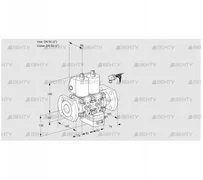 VCH3E50F/50F05NHEWL/PPPP/PPPP (88105996) Клапан с регулятором расхода Kromschroder