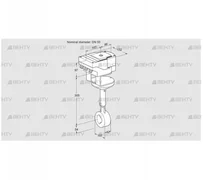 IBHR50Z01A/20-60W3E (88303358) Дроссельная заслонка Kromschroder