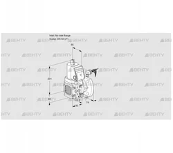 VAS3-/50F/NKGR (88017752) Газовый клапан Kromschroder