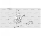 VCS1E25R/25R05NLWR/2-PP/PPPP (88100730) Сдвоенный газовый клапан Kromschroder
