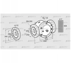 GFK 200F10-3 (81949010) Газовый фильтр Kromschroder