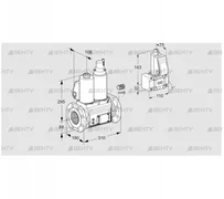 VCS780F05NLWL3E/PPZ-/PPPP (88203728) Сдвоенный газовый клапан Kromschroder