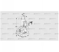 VAS780F05LWGRB/PP/PP (88205099) Газовый клапан Kromschroder