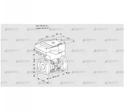 IFC350/50F05-25PPMM/20-30W3E-I (88302995) Регулирующий клапан с сервоприводом Kromschroder