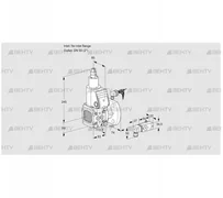 VAS3-/50F/LK (88015892) Газовый клапан Kromschroder