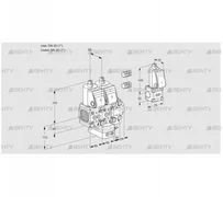 VCH2E25R/25R05FNHEVWR3/PPPP/PPBS (88103653) Клапан с регулятором расхода Kromschroder